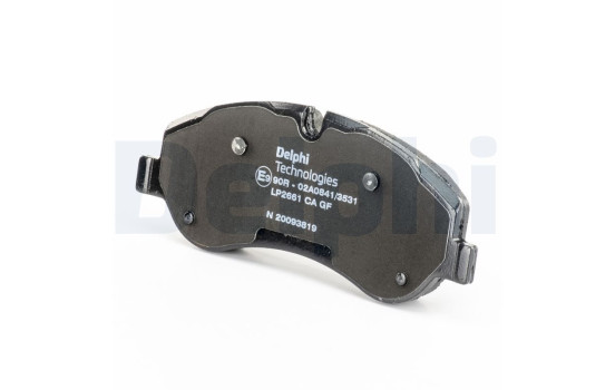 Brake Pad Set, disc brake LP2661 Delphi, Image 2