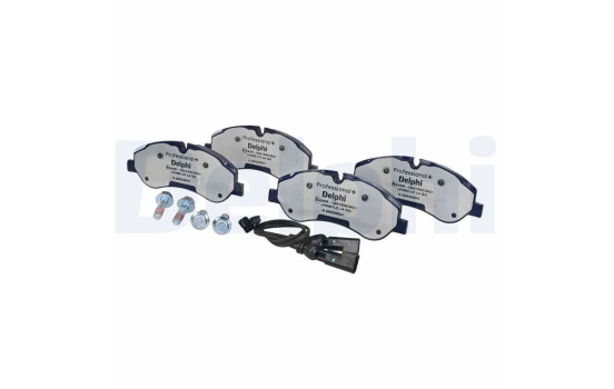 Brake pad set, disc brake LP2661LC Delphi, Image 2