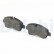 Brake Pad Set, disc brake LP2662 Delphi, Thumbnail 3