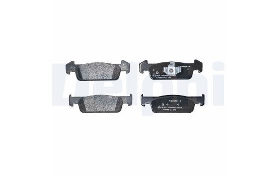 Brake Pad Set, disc brake LP2663 Delphi, Image 2