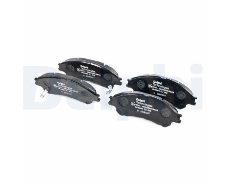 Brake Pad Set, disc brake LP2664 Delphi