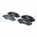 Brake Pad Set, disc brake LP2664 Delphi