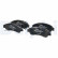 Brake Pad Set, disc brake LP2664 Delphi, Thumbnail 2