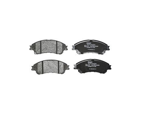 Brake Pad Set, disc brake LP2664 Delphi, Image 2
