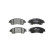 Brake Pad Set, disc brake LP2664 Delphi, Thumbnail 2
