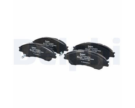 Brake Pad Set, disc brake LP2664 Delphi