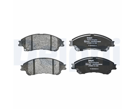 Brake Pad Set, disc brake LP2664 Delphi, Image 2