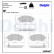 Brake Pad Set, disc brake LP2664 Delphi, Thumbnail 3