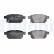 Brake Pad Set, disc brake LP2687 Delphi, Thumbnail 2