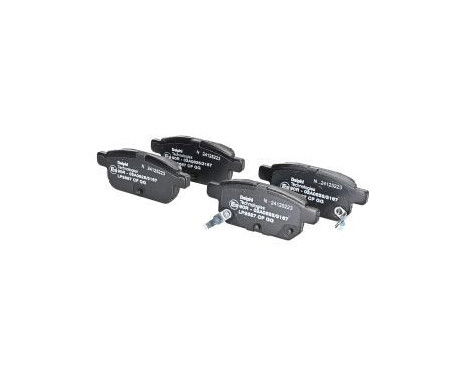 Brake Pad Set, disc brake LP2687 Delphi
