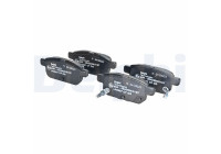Brake Pad Set, disc brake LP2687 Delphi