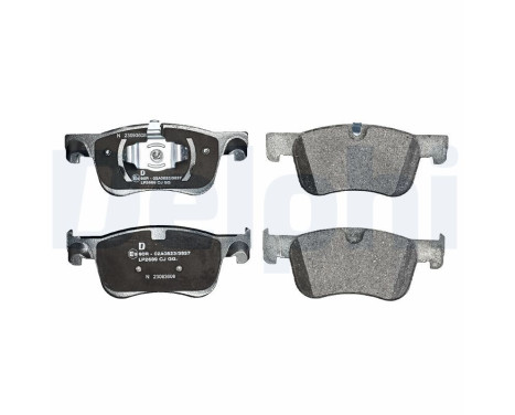 Brake Pad Set, disc brake LP2689 Delphi, Image 2