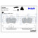 Brake Pad Set, disc brake LP2689 Delphi, Thumbnail 3