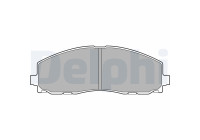 Brake Pad Set, disc brake LP2694 Delphi