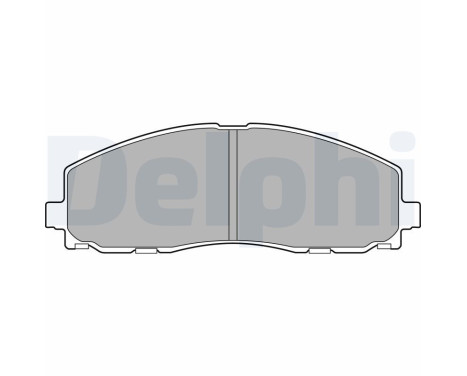 Brake Pad Set, disc brake LP2694 Delphi