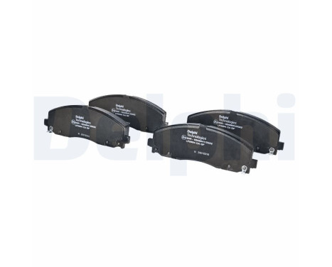 Brake Pad Set, disc brake LP2694 Delphi