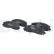 Brake Pad Set, disc brake LP2694 Delphi