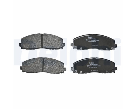 Brake Pad Set, disc brake LP2694 Delphi, Image 2