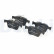 Brake pad set, disc brake LP2697 Delphi, Thumbnail 4