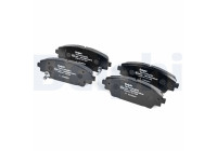 Brake Pad Set, disc brake LP2701 Delphi