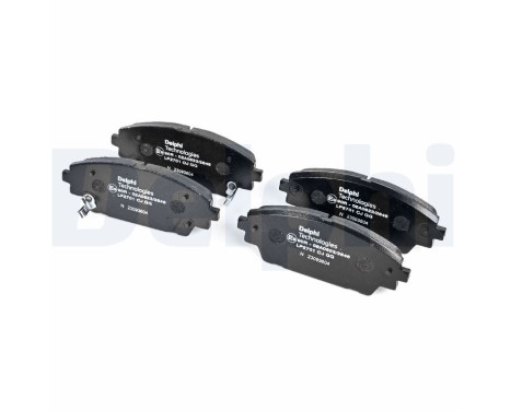 Brake Pad Set, disc brake LP2701 Delphi