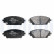 Brake Pad Set, disc brake LP2701 Delphi, Thumbnail 2