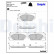 Brake Pad Set, disc brake LP2701 Delphi, Thumbnail 3