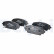 Brake Pad Set, disc brake LP2701 Delphi, Thumbnail 2