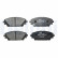 Brake Pad Set, disc brake LP2701 Delphi, Thumbnail 3