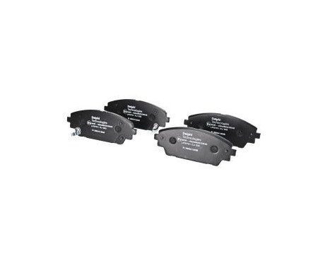 Brake Pad Set, disc brake LP2701 Delphi