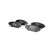 Brake Pad Set, disc brake LP2701 Delphi