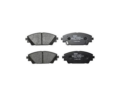 Brake Pad Set, disc brake LP2701 Delphi, Image 2