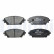 Brake Pad Set, disc brake LP2701 Delphi, Thumbnail 2