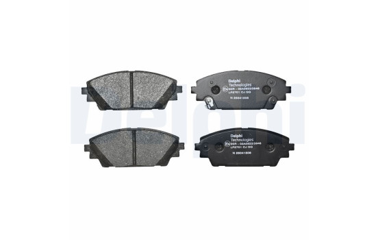 Brake Pad Set, disc brake LP2701 Delphi, Image 2