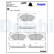 Brake Pad Set, disc brake LP2701 Delphi, Thumbnail 3