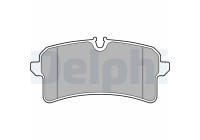 Brake Pad Set, disc brake LP2706 Delphi