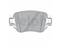 Brake Pad Set, disc brake LP2709 Delphi