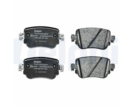 Brake Pad Set, disc brake LP2709 Delphi, Image 2