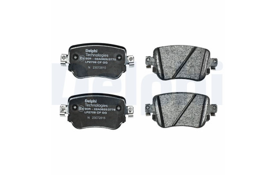Brake Pad Set, disc brake LP2709 Delphi