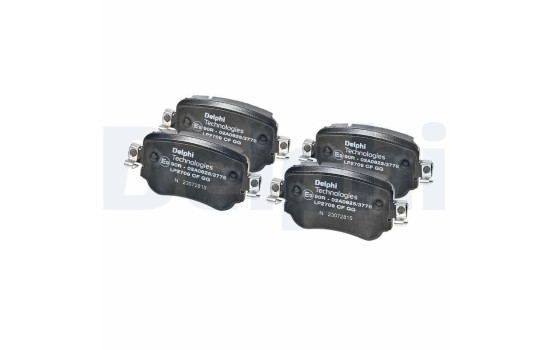 Brake Pad Set, disc brake LP2709 Delphi, Image 2