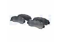 Brake Pad Set, disc brake LP2710 Delphi