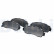 Brake Pad Set, disc brake LP2710 Delphi