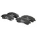 Brake Pad Set, disc brake LP2716 Delphi, Thumbnail 2