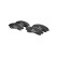 Brake Pad Set, disc brake LP2716 Delphi