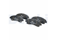 Brake Pad Set, disc brake LP2716 Delphi