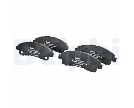 Brake Pad Set, disc brake LP2716 Delphi
