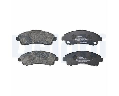 Brake Pad Set, disc brake LP2716 Delphi, Image 2