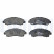 Brake Pad Set, disc brake LP2716 Delphi, Thumbnail 2