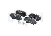 Brake Pad Set, disc brake LP2717 Delphi