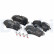 Brake Pad Set, disc brake LP2717 Delphi